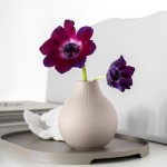 Ваза Perle 12 см Manufacture Collier Beige Villeroy & Boch Ваза Perle 12 см Manufacture Collier Beige Villeroy & Boch